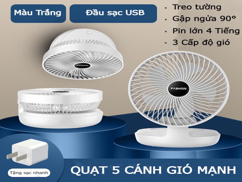  Quạt Treo Tường Vinawind công suất mini